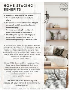 Importance of staging