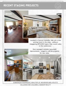 Staged to sell in Camarillo